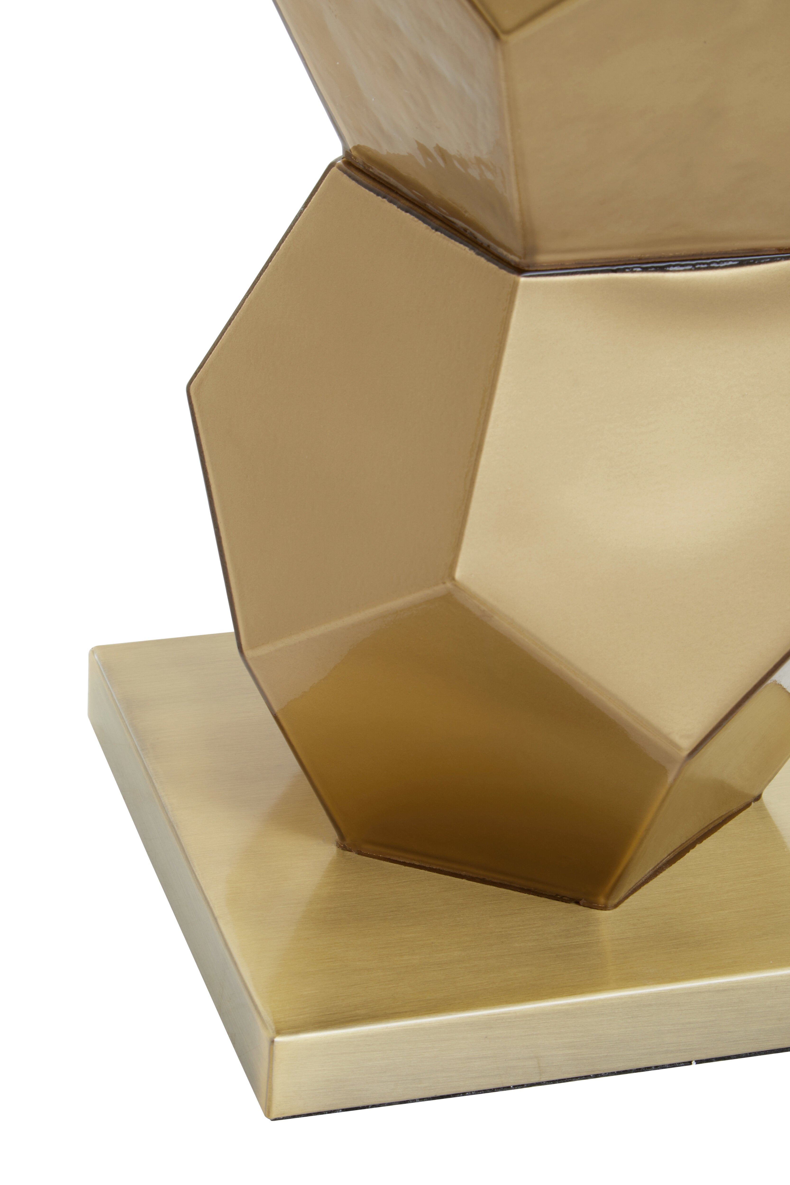 Palais Artisan Gold Geometric Table Lamp